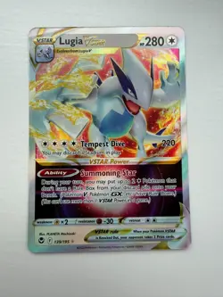 Pokemon TCG - Lugia VSTAR 139/195 - Silver Tempest 2022 - Ultra Rare - NM/M - Image 1
