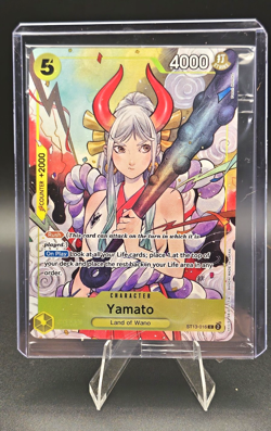 Namco One Piece CCG Promo Yamato ST13-016 Foil EN 4000 Power Cost 5 - Image 1