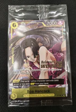 Boa Hancock Release Event Winner P-115 One Piece Promo Cards Foil NM - Image 3