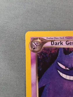 Pokemon Dark Gengar 6/105 Holo Rare Neo Destiny Stage 2 70 HP 2000 English - Image 3