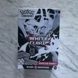 Pokemon TCG Scarlet & Violet: White Flare Booster Bundle Box 6 Packs English - Image 1