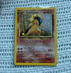 Typhlosion Neo Genesis 17/111 Holo Rare Unlimited Pokemon TCG English 100 HP - Image 1