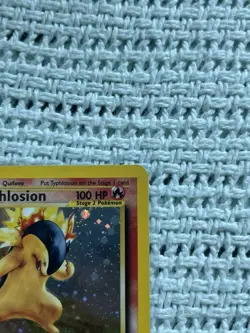 Typhlosion Neo Genesis 17/111 Holo Rare Unlimited Pokemon TCG English 100 HP - Image 3