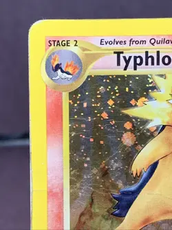 Pokemon TCG 1st Edition Typhlosion 17/111 Neo Genesis Holo Rare WOTC VTG 2000 HP - Image 2