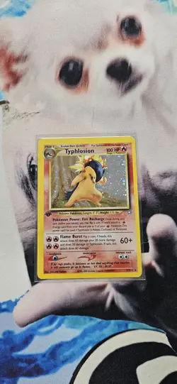 Typhlosion Neo Genesis 1st Edition #17/111 Pokemon TCG Holo Rare Grail Amazing - Image 1