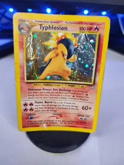 Pokemon TCG Typhlosion Neo Genesis 17/111 Holo Unlimited Holo Rare - Image 2