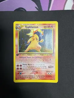 Typhlosion 17/111 Neo Genesis 1st Edition Rare Holo Card Pokemon TCG NM - Image 1