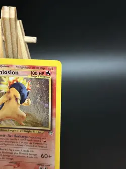 Pokemon TCG Typhlosion Neo Genesis 17/111 Holo 1st Edition Holo Rare NM Cond - Image 5