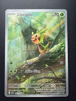 Chespin 087/086 Chaos Rising English Pokemon Card Tcg - Image 1