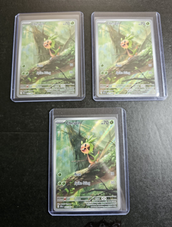 Pokemon TCG Chespin Illustration Rare 087/086 Chaos Rising NM Lot of 3 - Image 1