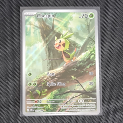 Pokemon TCG Chespin Chaos Rising 087/086 English 2026 - Image 1
