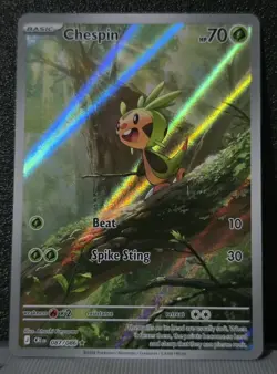 Chespin 087/086 - Illustration Rare - Pokemon TCG: Chaos Rising - English NM - Image 1