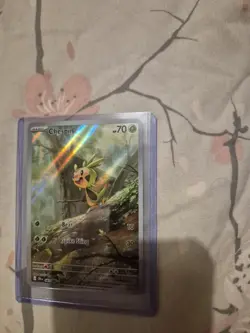 Pokemon TCG Chespin 087/086 Chaos Rising Full Art Holo Rare - Image 3