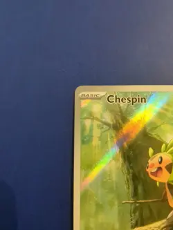 Pokemon TCG Chaos Rising Chespin Illustration Rare 087/086 Pack Fresh! - Image 3