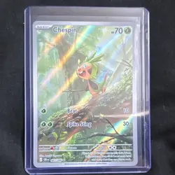 Pokemon TCG Chespin 087/086 Chaos Rising Reverse Holo English 2026 HP70 - Image 1