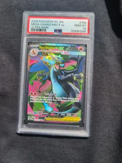 Mega Charizard x EX 109/094 Me02: Phantasmal Flames Holo PSA 10 Gem Mint - Image 1