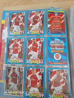 Match Attax 2017-2018 Binder Album Football Cards - Image 4