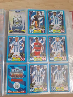 Match Attax 2017-2018 Binder Album Football Cards - Image 5