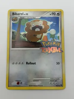 Bibarel - 16/16 - Pokemon Rumble Holo LP-NM VERY RARE FAST SHIPPING - Image 1