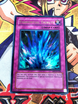 Torrential Tribute db1-en228 Unltd Ed (VLP/LP) Ultra Rare Yu-Gi-Oh! - Image 1