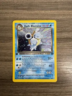 Pokemon TCG Dark Blastoise Team Rocket 3/82 Holo 1st Edition Holo Rare 2000 NM - Image 3