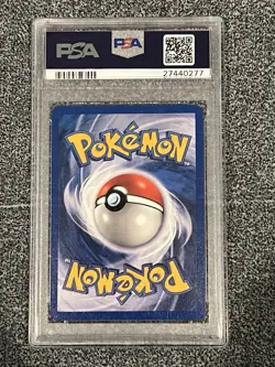 2000 POKEMON ROCKET 1ST EDITION #3 DARK BLASTOISE-HOLO PSA 9 Double Swirl - Image 3