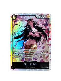 Nico Robin OP12-087 SR Super Rare ONE PIECE TCG OP12 Legacy Of The Master EN - Image 1