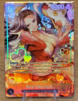 Boa Hancock OP07-051 Seven Warlords Promo Near Mint (NM) English One Piece TCG - Image 1