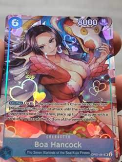 Boa Hancock OP07-051 Seven Warlords Promo Near Mint (NM) English One Piece TCG - Image 4
