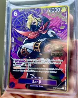 One Piece TCG OP07-064: Sanji (Japanese Version 2nd Anniversary Set) - ENGLISH - Image 3