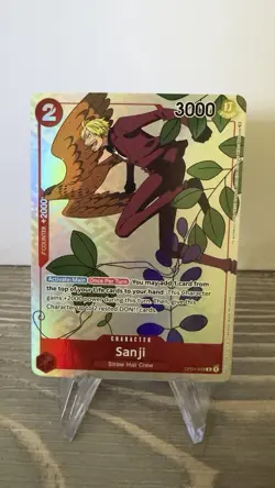 One Piece TCG Sanji OP01-013 Gift Collection 2023 English Near Mint - Image 1
