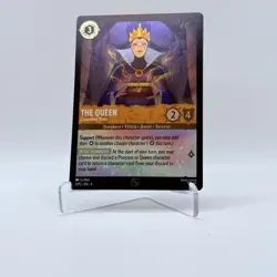 Disney Lorcana Fabled The Queen Conceited Ruler 3/P3 COLD FOIL PROMO – NM/M - Image 4