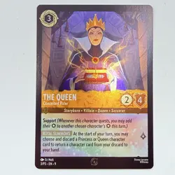 Disney Lorcana Fabled The Queen Conceited Ruler 3/P3 COLD FOIL PROMO – NM/M - Image 5