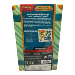 POKEMON TCG PALDEA ADVENTURE CHEST (6 TCG BOOSTERS) FACTORY SEALED NEW DENTED - Image 2