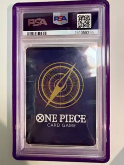 2025 ONE PIECE ENG PRB02-ALTERNATE ART MANGA EVENT #096 MY ERA...BEGINS!! PSA 10 - Image 2