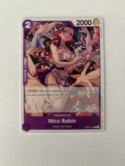 Nico Robin (071) - Emperors in the New World: 2nd Anniversary Cards (OP09 ANN) - Image 1