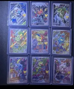 Pokemon First Partner Series 2 Complete Set (9 Cards) - Image 1