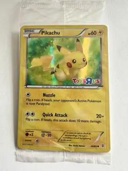 Pokemon TCG - Pikachu 026/083 (Toys R Us) Promo Holo Card Sealed - Image 1