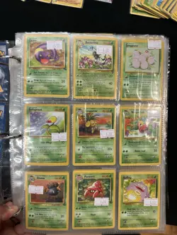 Pokemon Vintage Binder Collection WOTC And Topps over 300 Cards Includes BINDER - Image 5