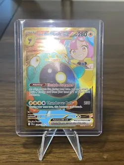 Pokemon TCG Card Iono's Bellibolt ex 188/159 Journey Together Hyper Rare - Image 3