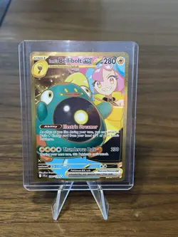 Pokemon TCG Card Iono's Bellibolt ex 188/159 Journey Together Hyper Rare - Image 5