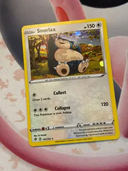 Snorlax 141/192 Holo Promo Miscellaneous Cards & Products Pokemon Holo Near Mint - Image 1