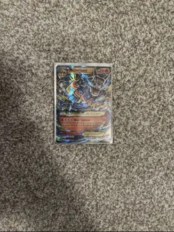 Pokemon TCG M Charizard EX Full Art Holo 220 HP English Standard Card - Image 1
