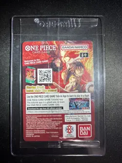 One Piece Luffy Dodger Promo Card Mint Condition. Sealed In Plastic - Image 2