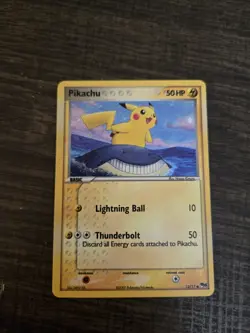 Pokemon Pikachu Card Pop Series 5, Holo Rare, 12/17, 2007 - Image 1