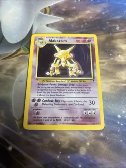 Alakazam Holo Rare 1/110 Legendary Collection LC 2002 Pokemon - Image 3