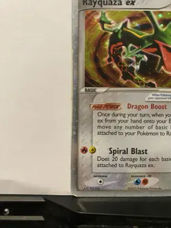 Rayquaza ex - 102/107 - Pokemon Ex Deoxys Ultra Rare Card HP - Image 5