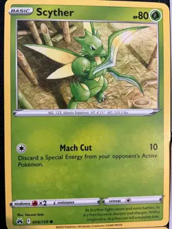 x7 Scyther pokemon cards mixed lot collection set ⚔❇ cute 151 kanto - Image 2