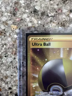 Ultra Ball 186/172 Secret Rare Gold Brilliant Stars Pokemon Card NM - Image 3