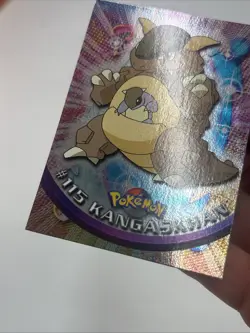 2000 Topps Pokemon TV #115 Kangaskhan (B) Silver Foil FREE SHIP - Image 2
